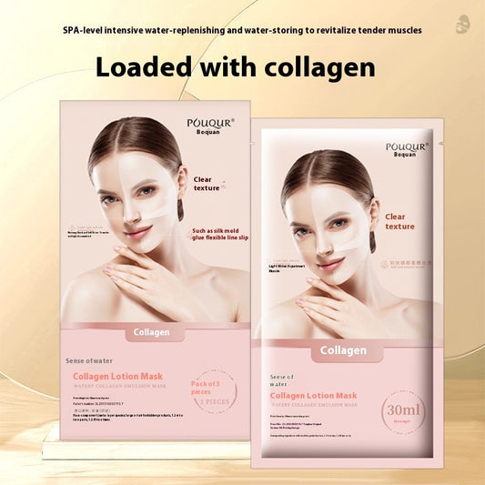 Collagen lotion mask