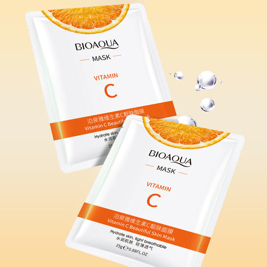 Moisturizing and rejuvenating vitamin C facial mask