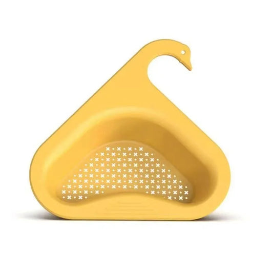 Multifunctional swan drain basket