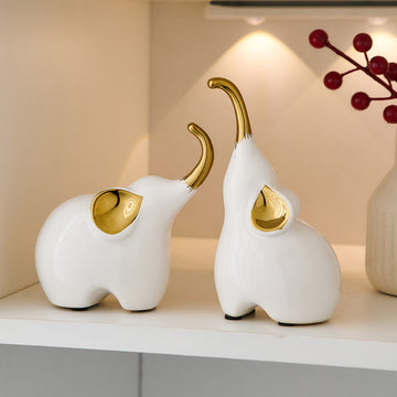 Luxury and creative elephant ornaments