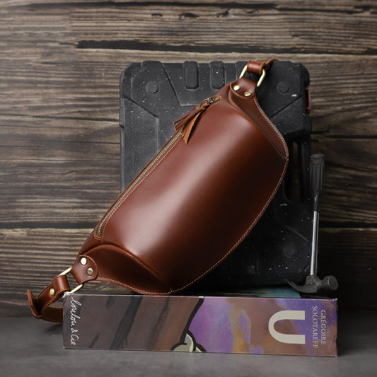 retro leather shoulder bag